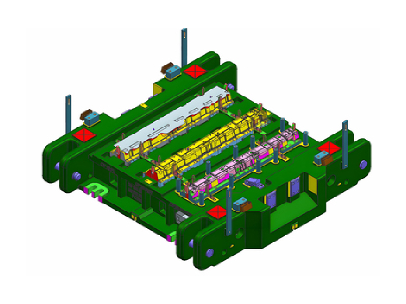 冷冲压单工序模 (4)
